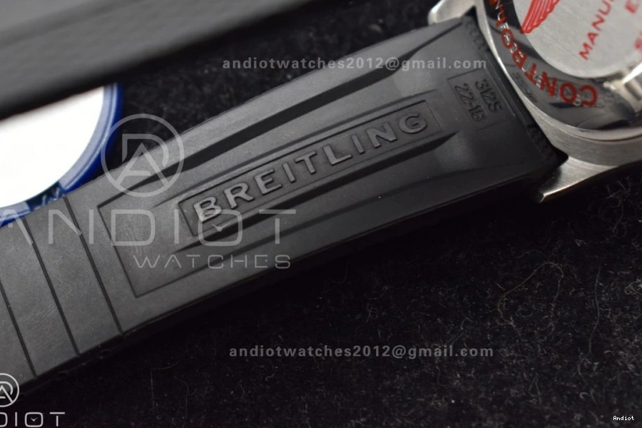 Strap RG SS 1:1 Dial A2824 Black Black 42 on BLSF Automatic Edition Rubber Best SuperOcean 1121